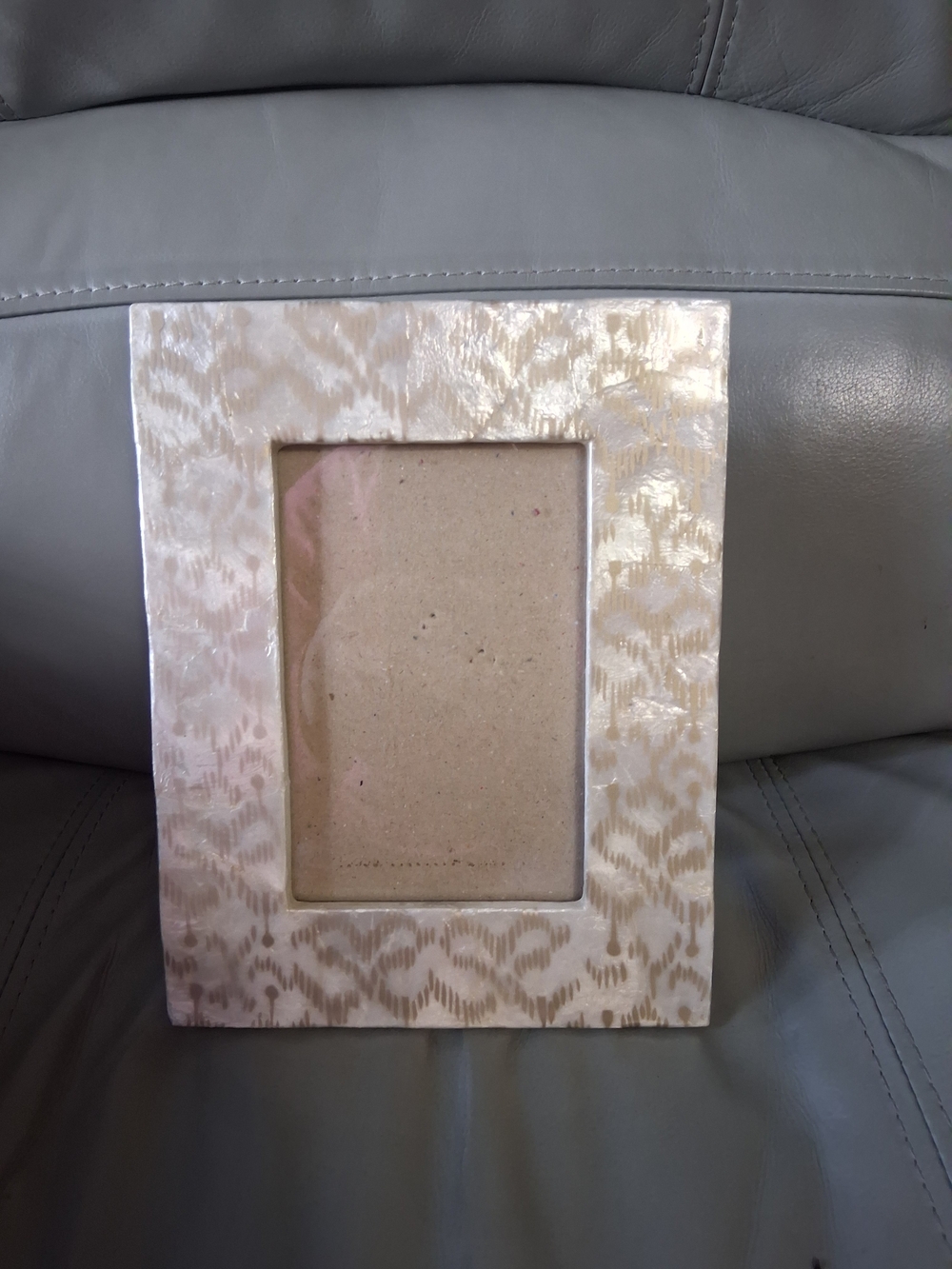 Nicole Miller Home 4x6 Shimmery Picture Frame